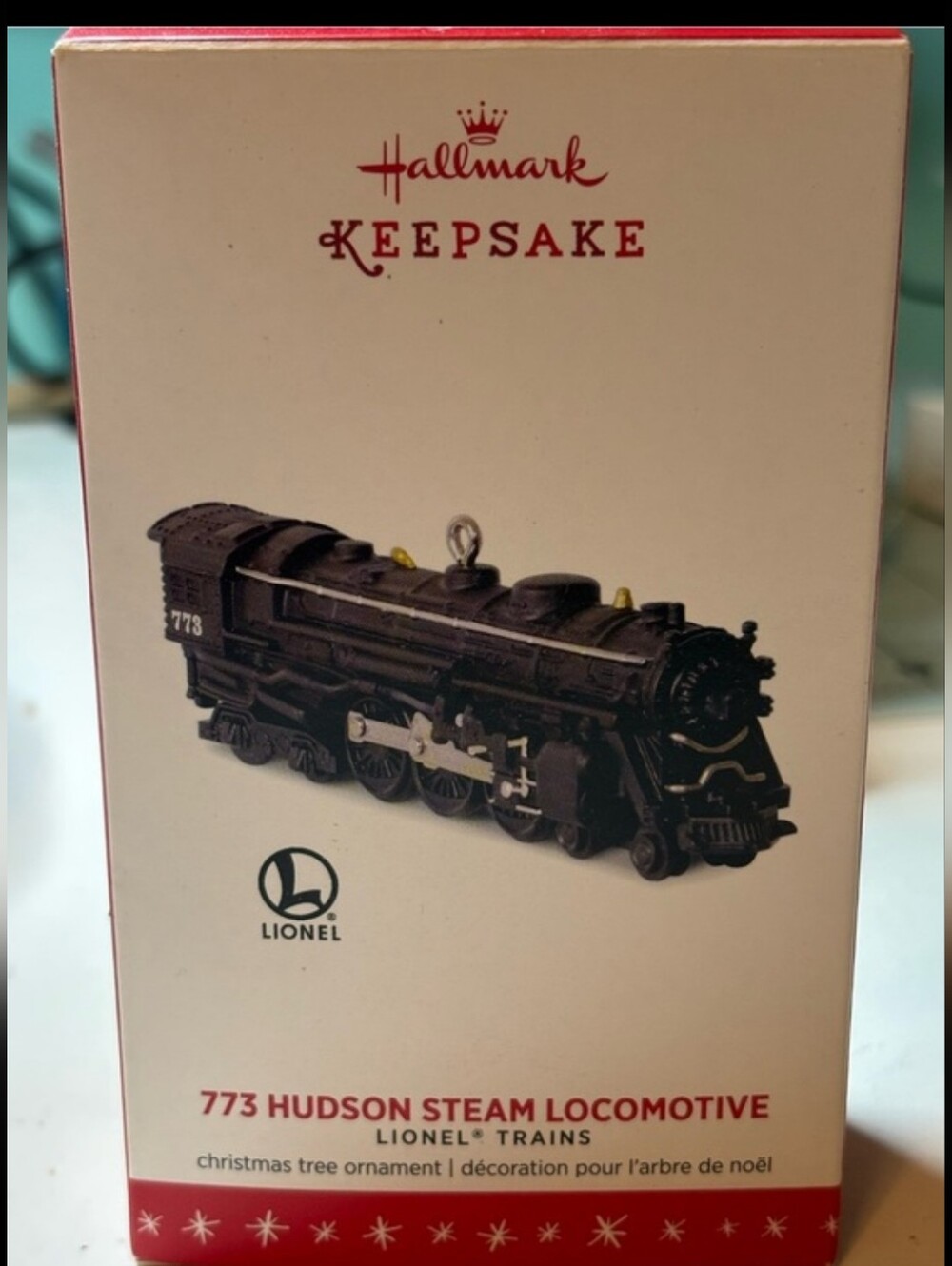 Hallmark Keepsake 2016 Lionel 773 Hudson Steam Locomotive Ornament – 21st Series